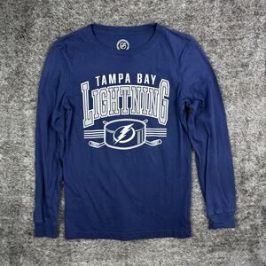 NHL Tampa Bay Lightning Long Sleeve Youth L 10/12